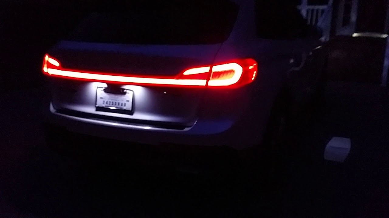 2016 Lincoln MKX welcome lights and ambient lights