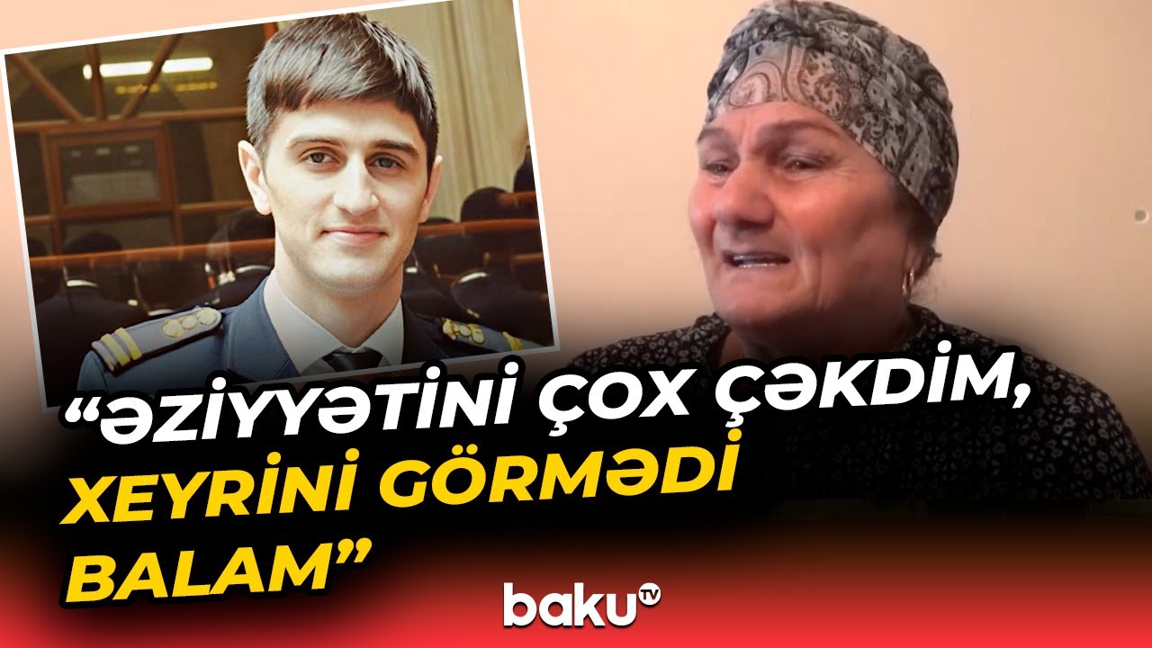Arzuları yarım&ccedil;ıq qalan 24 yaşlı Əvəz Cəfərovun doğmaları fəryad edir - Baku TV