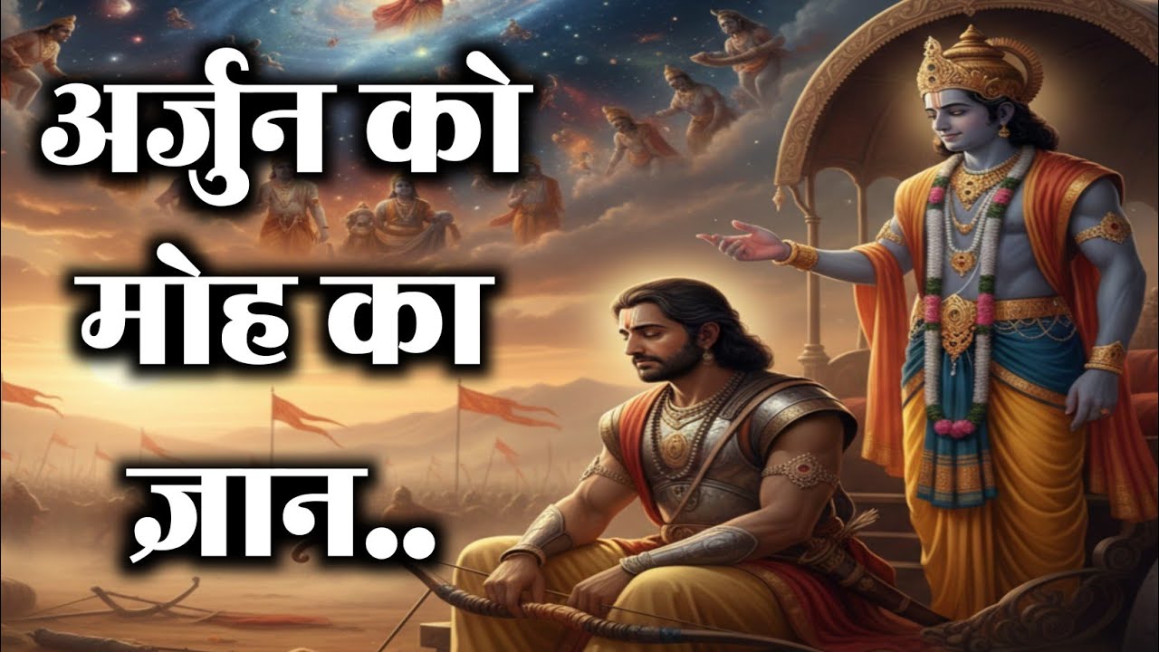 अर्जुन को मोह का ज्ञान..| Mahabharat Katha | Radhe Radhe | Motivational | Krishna Anmol Gyan
