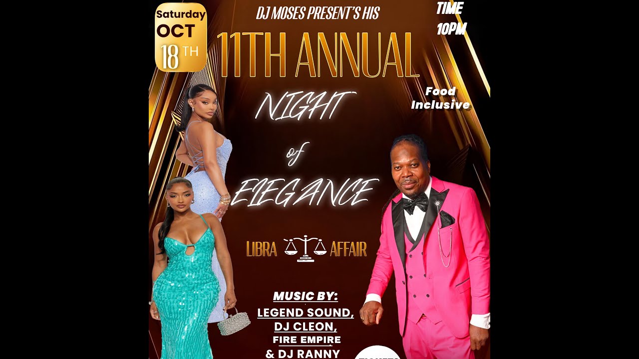 Dj Moses Night Of Elegance Libra Affair 2025