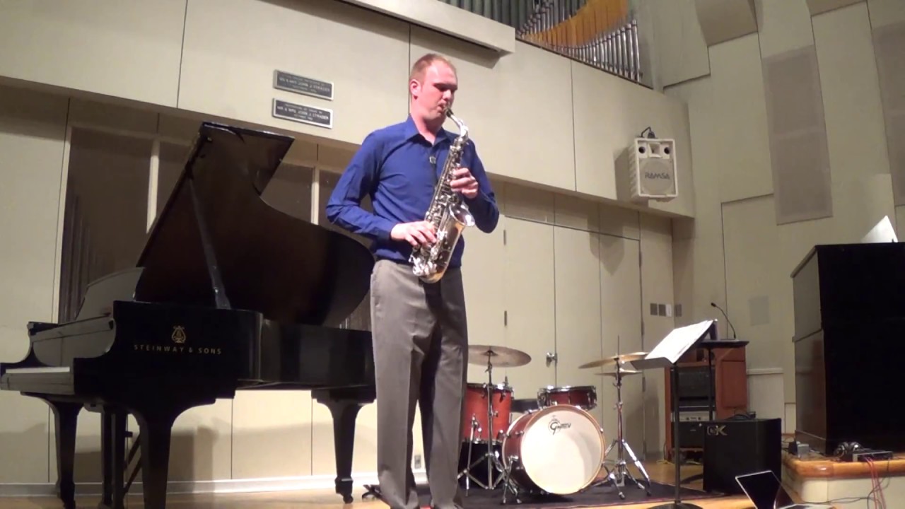 Evan Gidley- Paganini's Caprice No. 24 (Solo Saxophone)