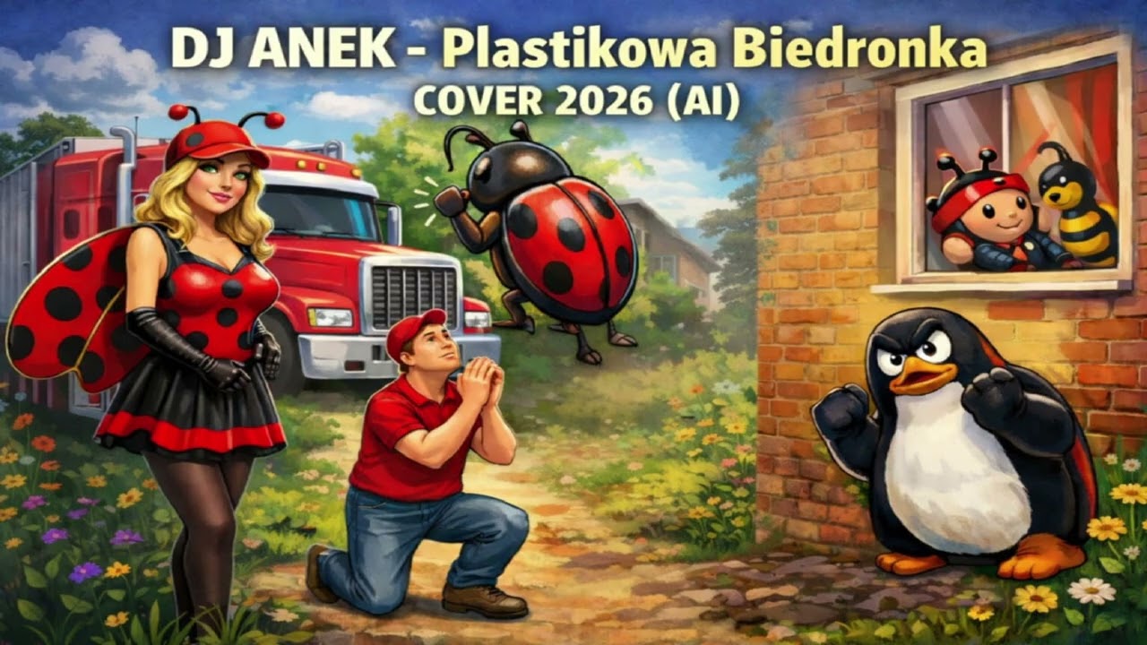 DJ ANEK - Plastikowa Biedronka COVER 2026  (AI)