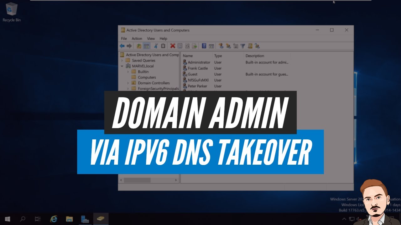 Domain Admin via IPv6 DNS Takeover