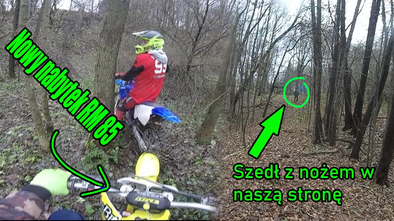 Nowy sprzęt RM 85 + opona z kolcami | Człowiek z nożem