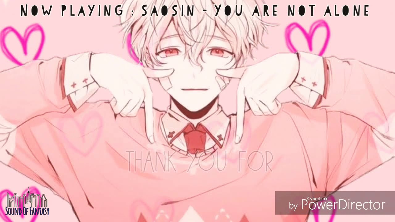 Nightcore - You're not alone | Saosin | Thank you for 1k subs! ♡