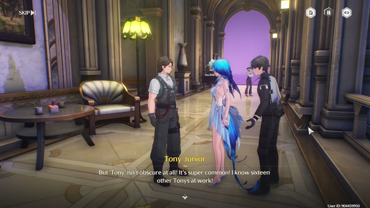 [WuWa] Event quest: Where Stars Cascade Down - NPC chat: Ancestor Tony (?) and his junior