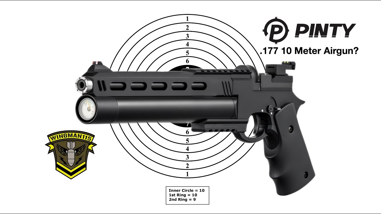 Пневматическая винтовка Pinty Buster — 10-метровая? Проходит ли она испытание?