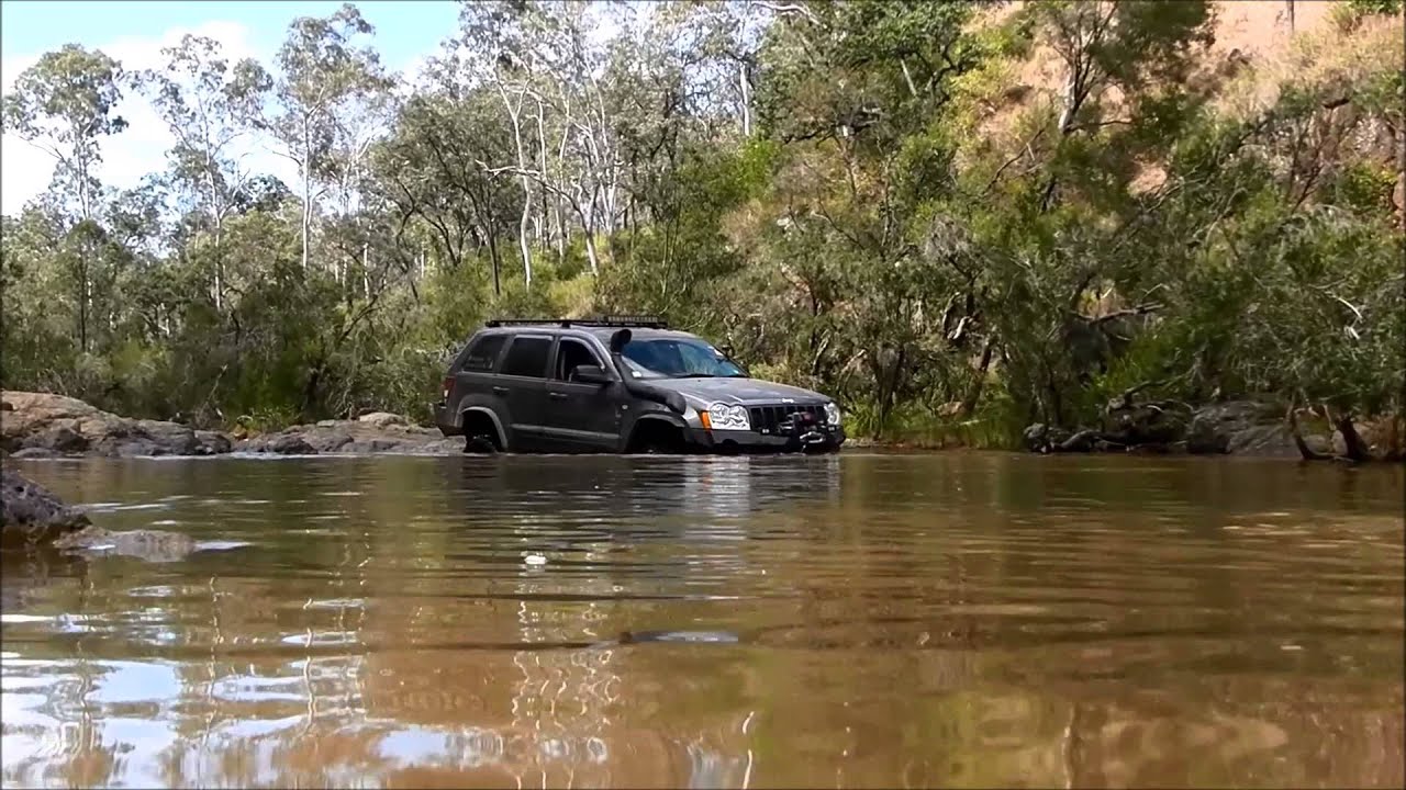 Jeep Grand Cherokee WH WK CRD QDII  Creek Crossing Landcruiser Mountain Park