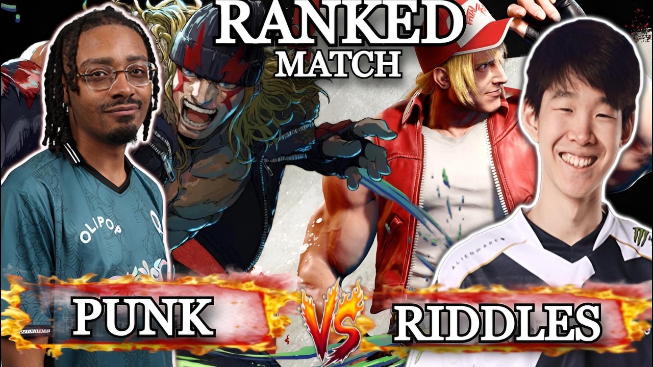 🔥SF6 ▰ Punk (Alex) Vs RiddlesMK (Terry) ▰ TWO Perfects in a row?RANKED MATCH