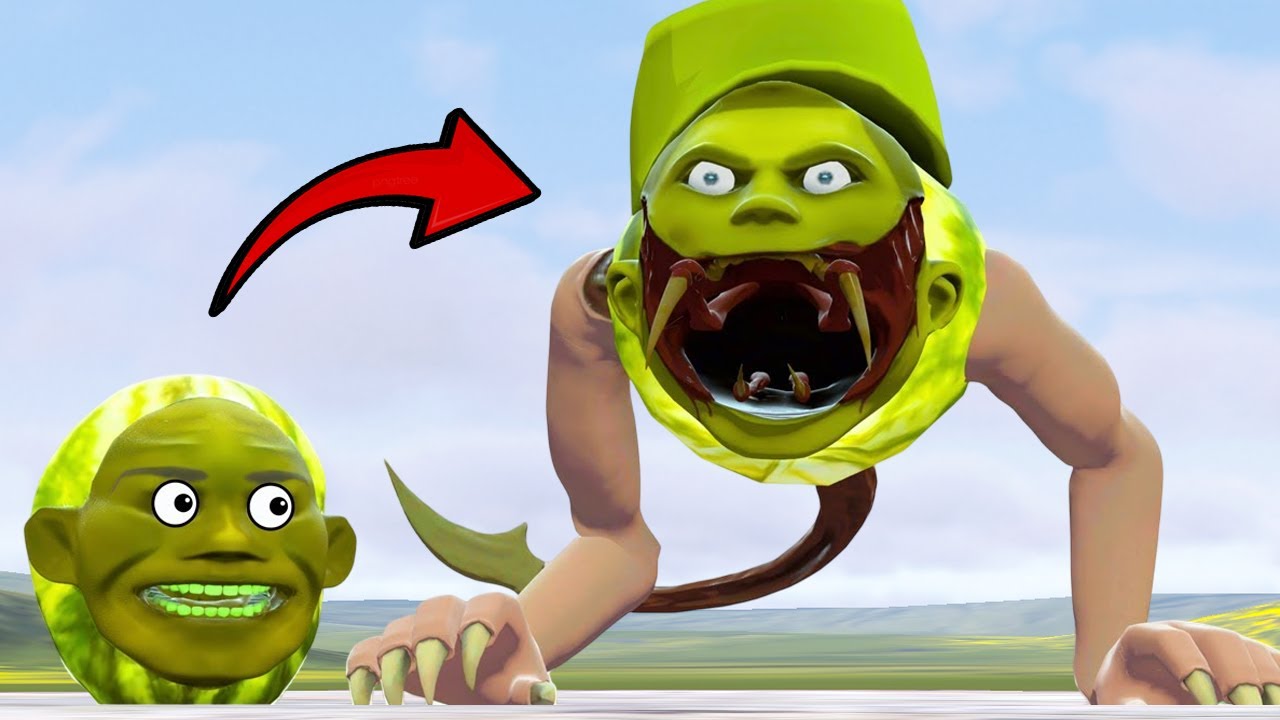 I MADE LIN GANG MELON INFECTED BY ZOOCHOSIS PARASITE In Garry's Mod