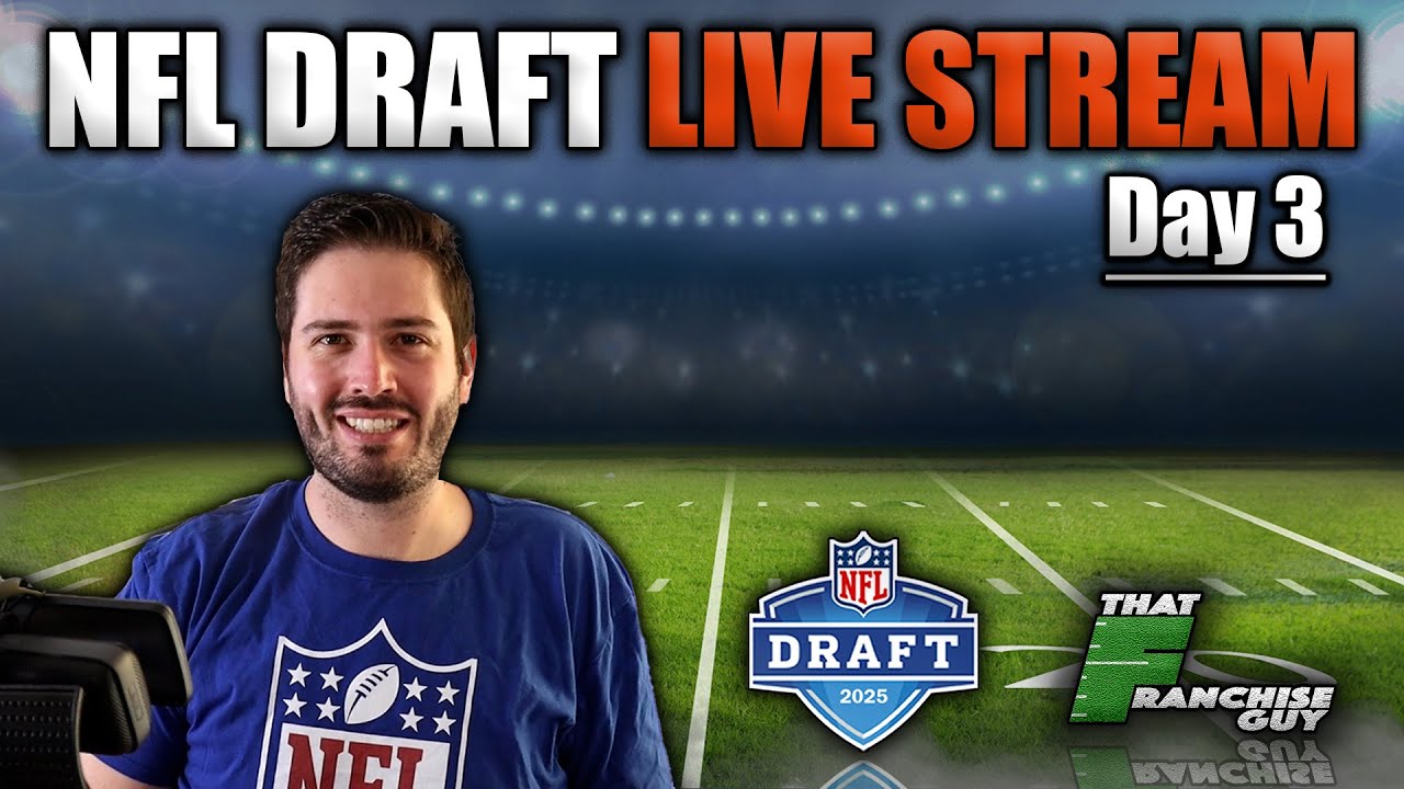 NFL Draft DAY 3 LIVE Reactions & Analysis!
