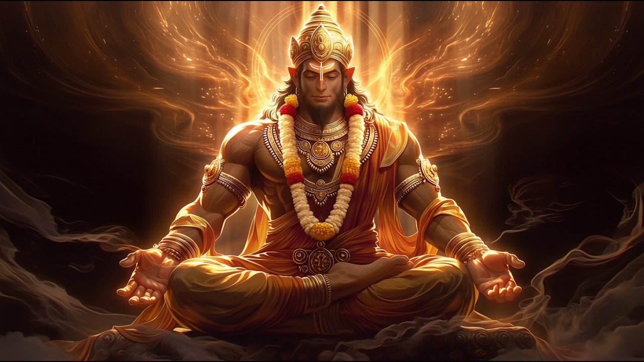 🔴 Eliminate Deep Inner Fear & Gain Infinite Courage | Powerful Hanuman Mantra for Protection 🐒🛡️