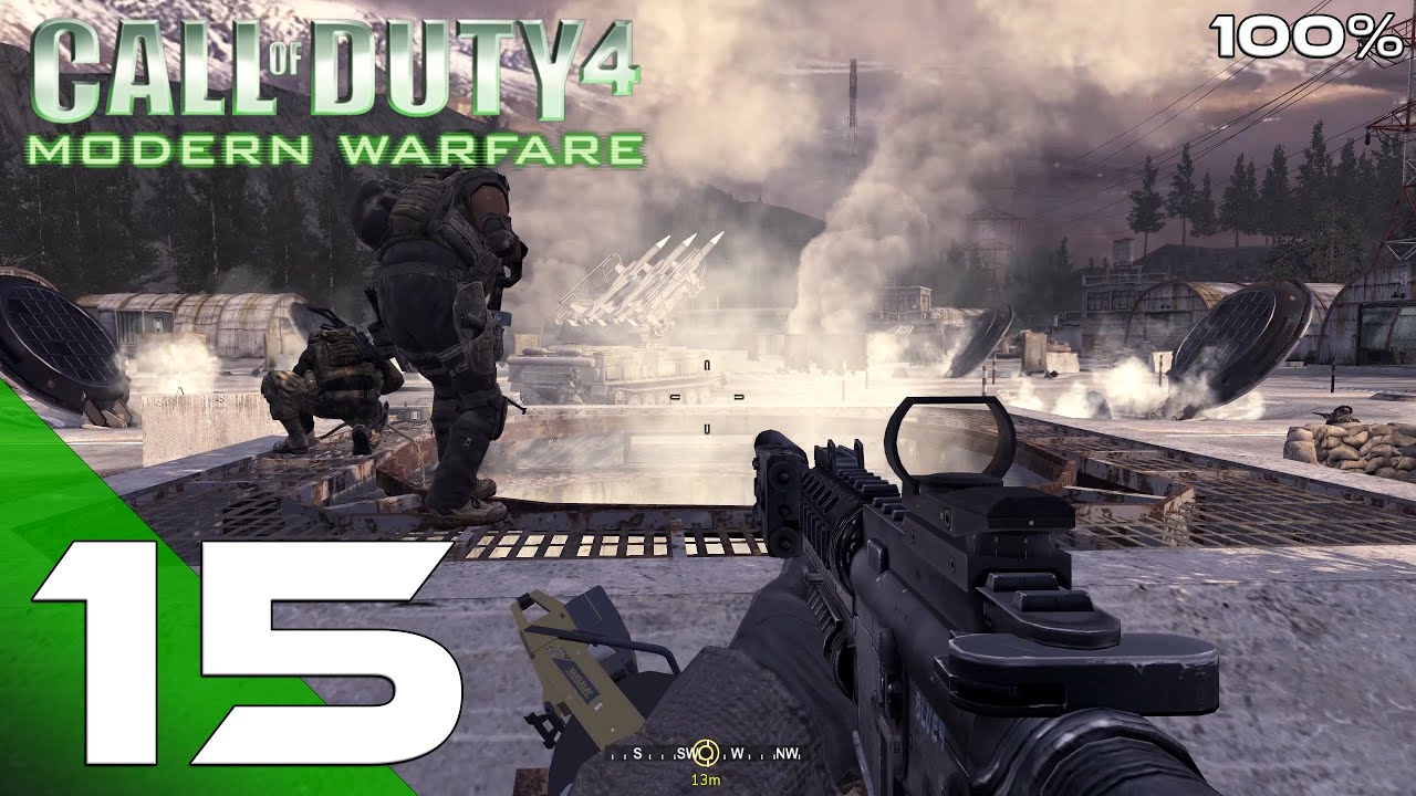 Call of Duty 4 Modern Warfare - 100% Walkthrough Part 15 - [2K60FPS] No Commentary