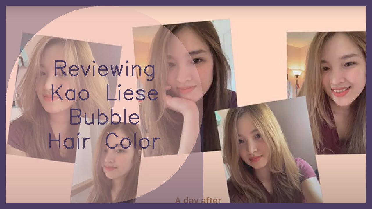 Product Review | Kao Liese Bubble Hair Color | Milk Tea Brown