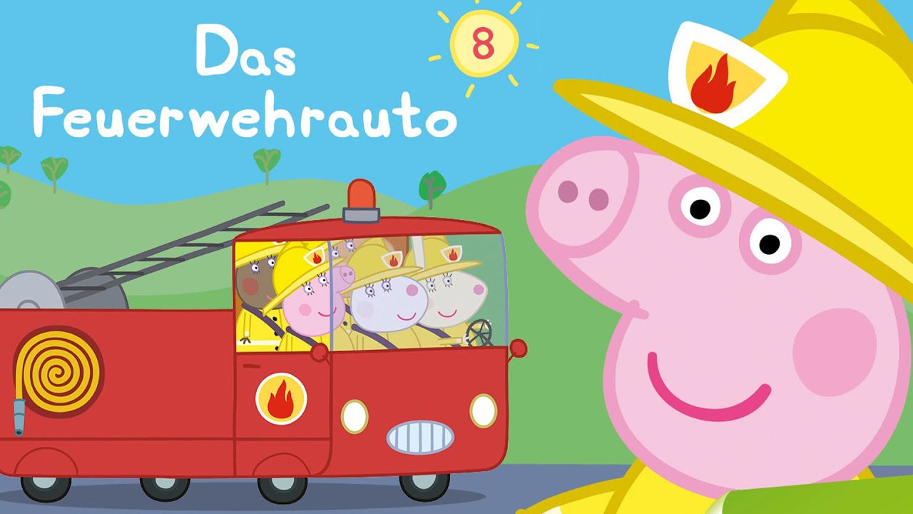 Peppa Pig Hörspiele Folge 8 | Das Feuerwehrauto (Peppa Wutz)