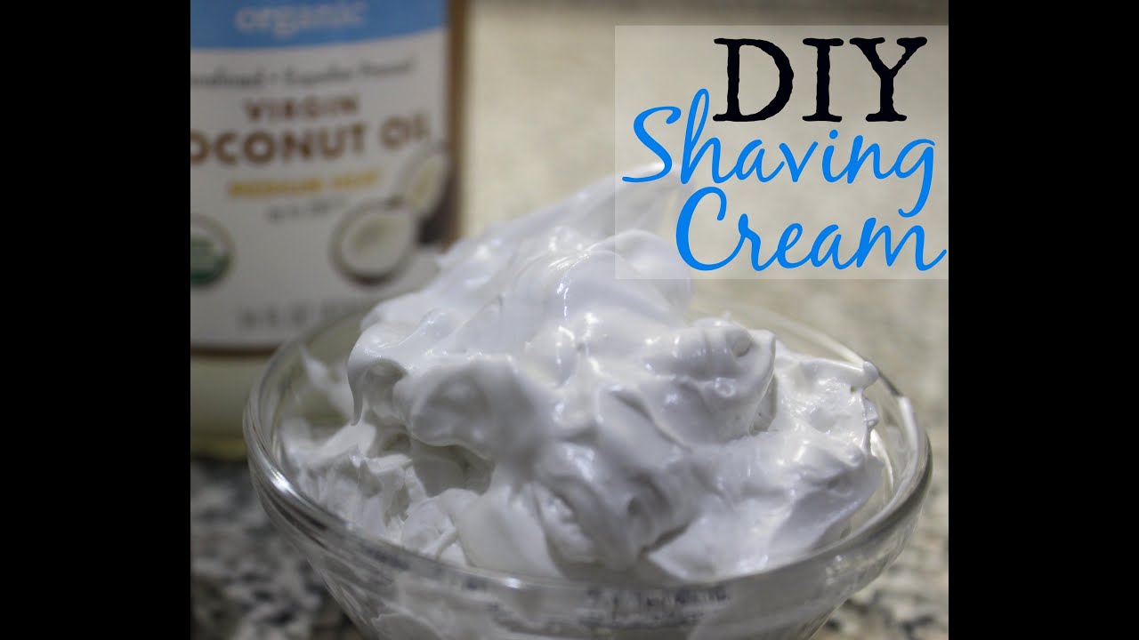 My Homemade Dove Shaving Cream - 4 Ingredients