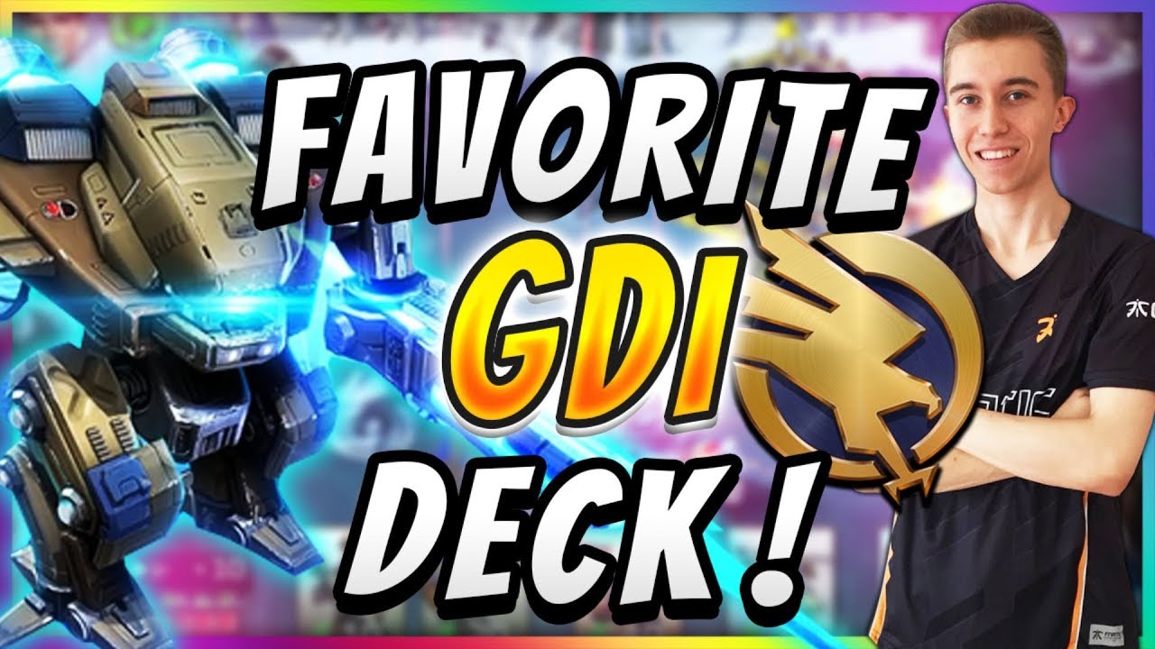 COMMAND & CONQUER: RIVALS - My Favorite GDI Deck & Best Strategy