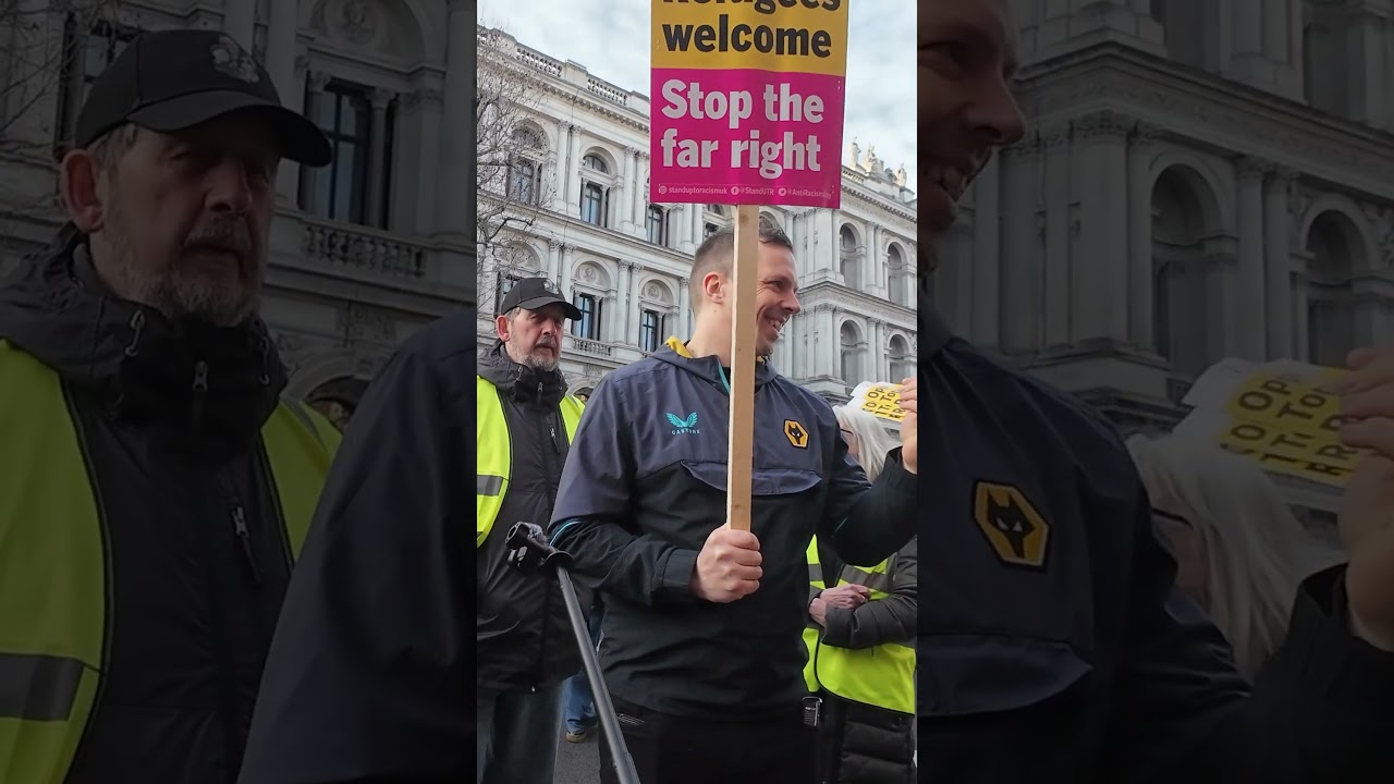 Улицы Лондона охвачены протестами 🇬🇧 #fypシ #london #protest #digitalid #palestine #england