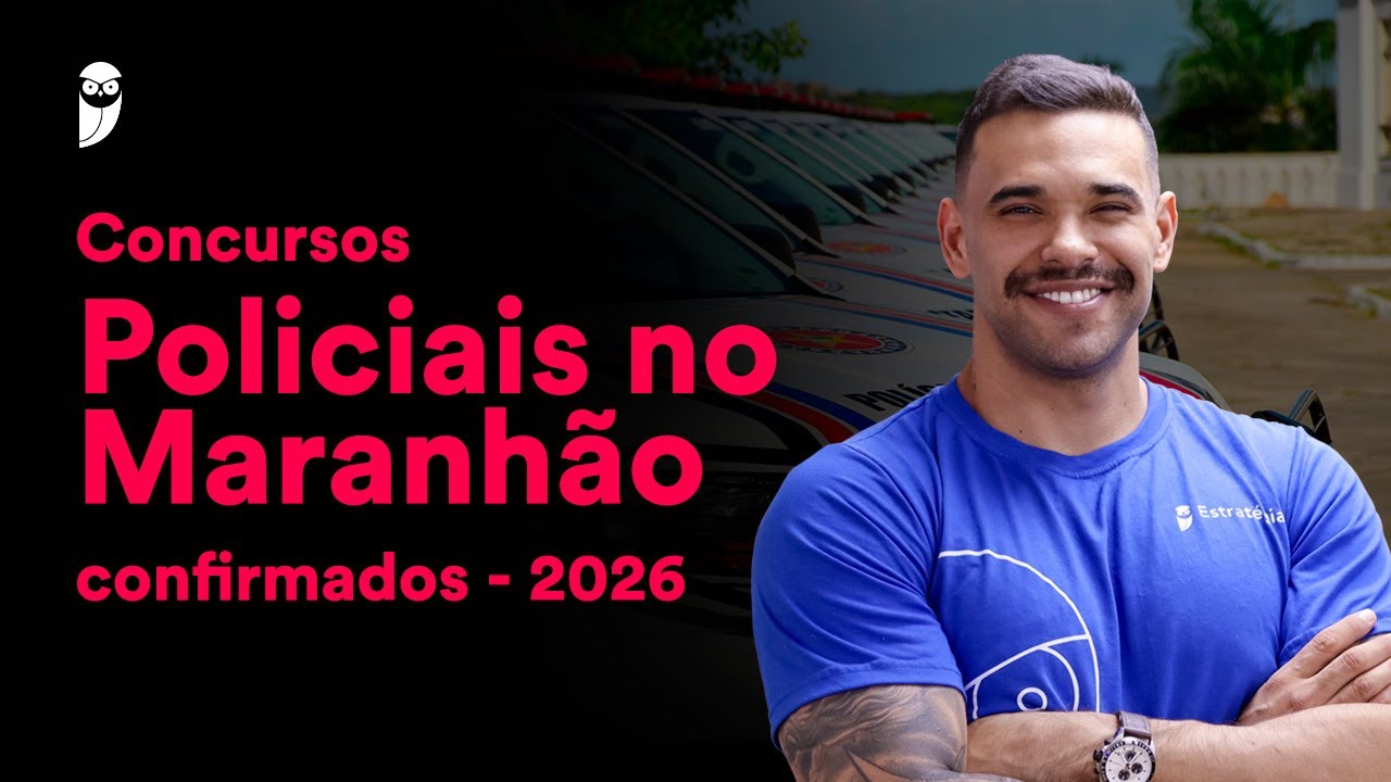 PM e PC Maranh&atilde;o! Governador confirma concursos em 2026