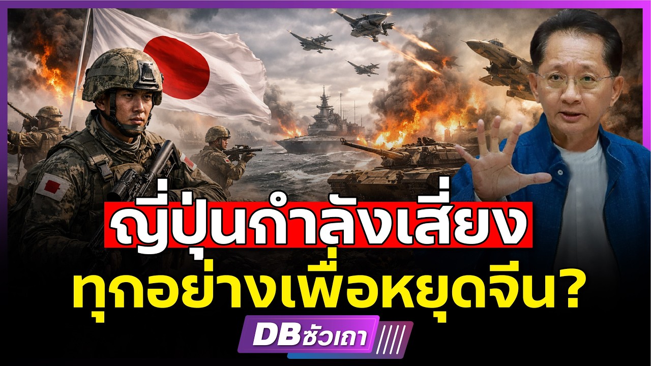 ญี่ปุ่นแก้รัฐธรรมนูญครั้งนี้!!? | เพื่อท้าชนจีน? (คุณธีระชัย ภูวนาถนรานุบาล)