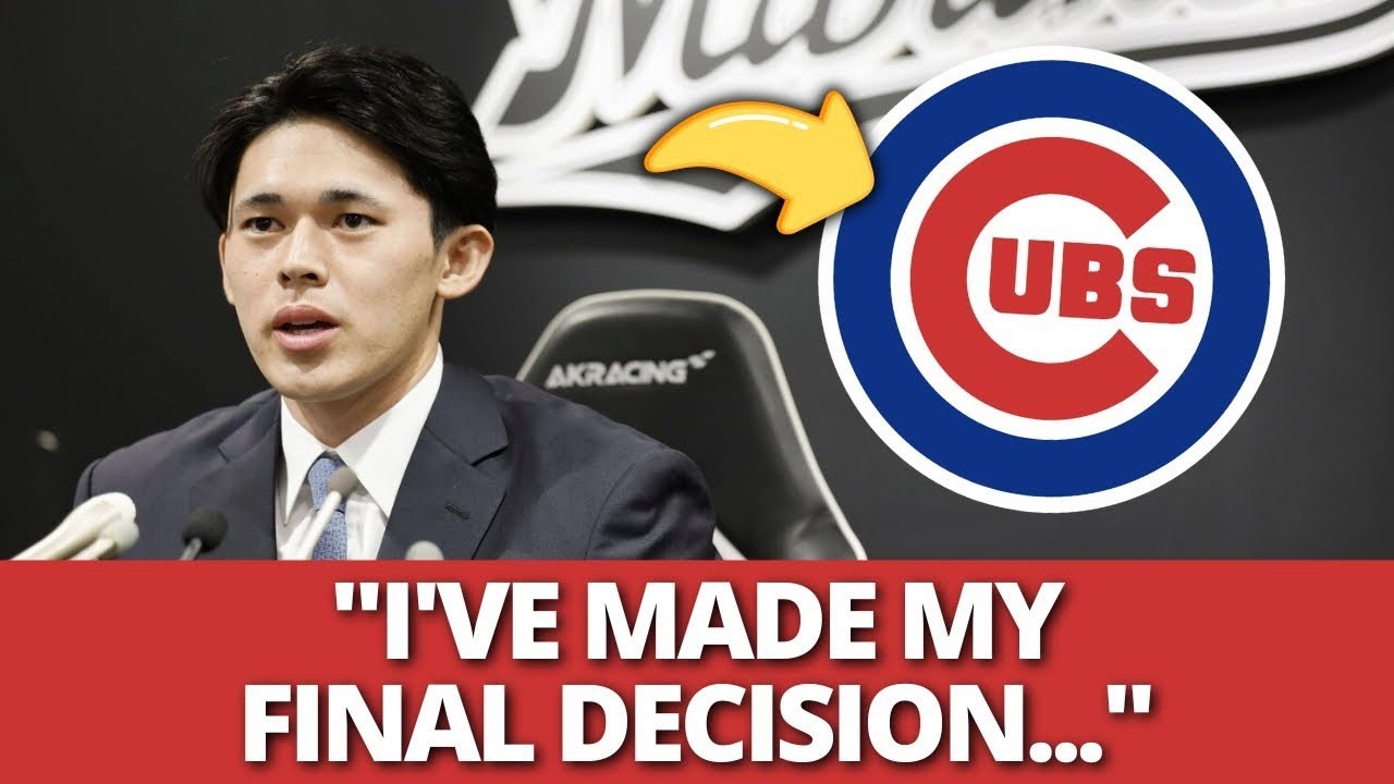 🚨⚾ SASAKI TO THE CUBS? DECISION REPORTED — UNBELIEVABLE REVELATION! | CUBS NEWS 💥