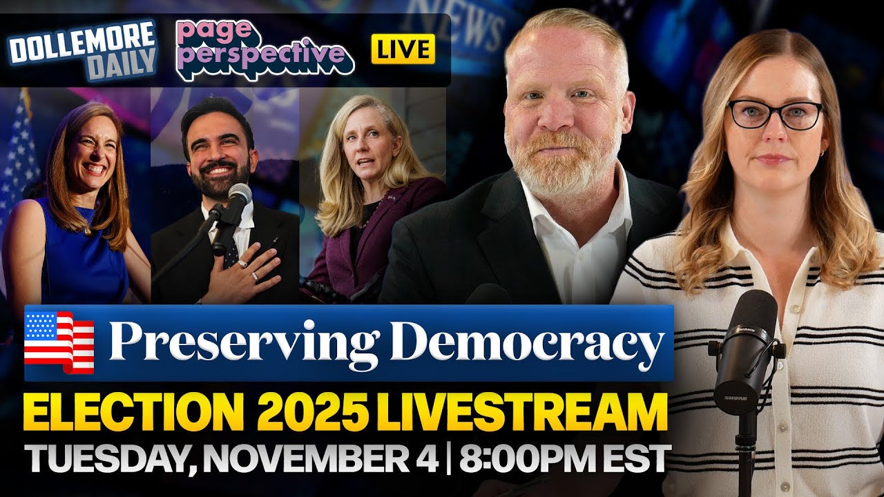 Election Night Live Stream w/ Jesse Dollemore & Brittany Page #Election2025