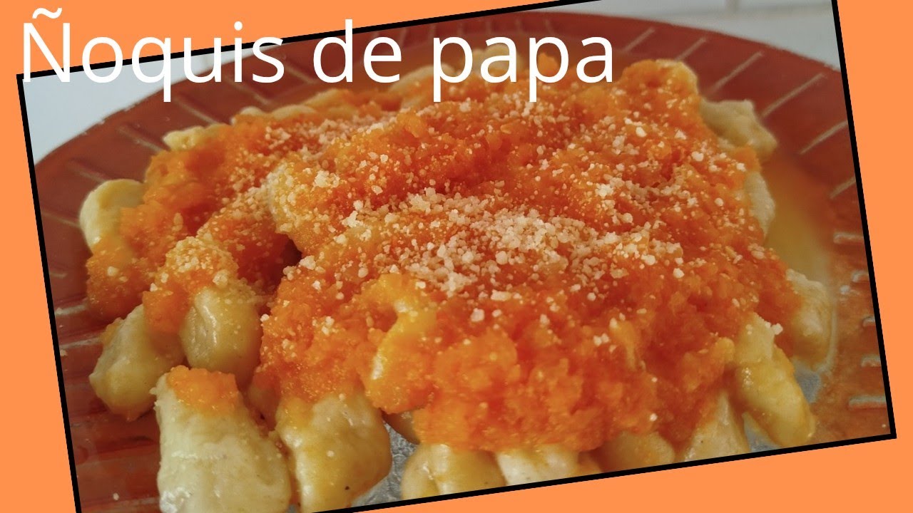 Te guan los ñoquis de papa ??? No te pierdas está receta que te va a encantar!!!