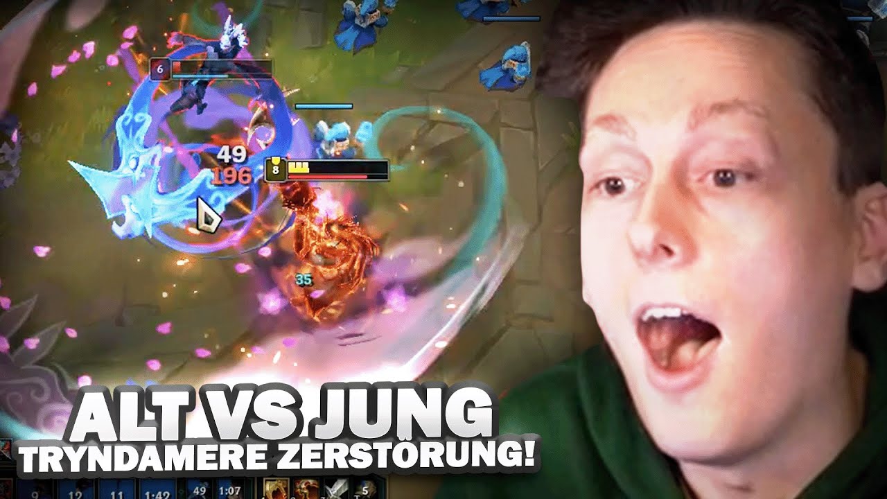 ALT vs JUNG - Gute alte Tryndamere ZERSTÖRUNG
