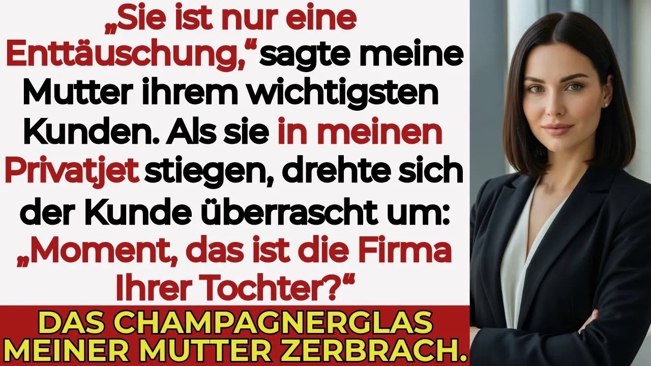 &bdquo;Meine Familie nannte mich Versagerin&ldquo; &mdash; dann sah mich ihr Kunde im Terminal eines Privatjets