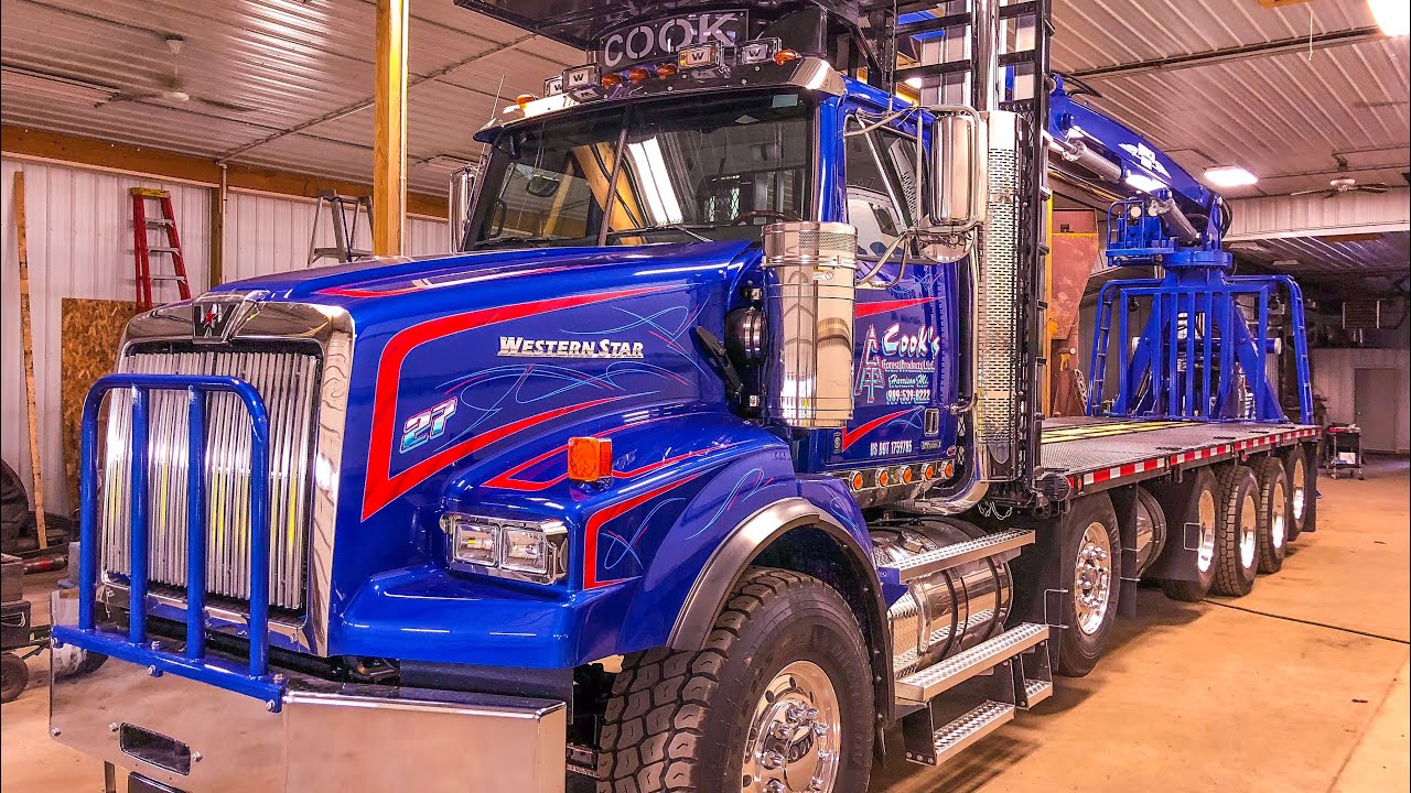 НОВЫЙ ГРУЗОВИК ДЛЯ БРЕНОВ WESTERN STAR!!