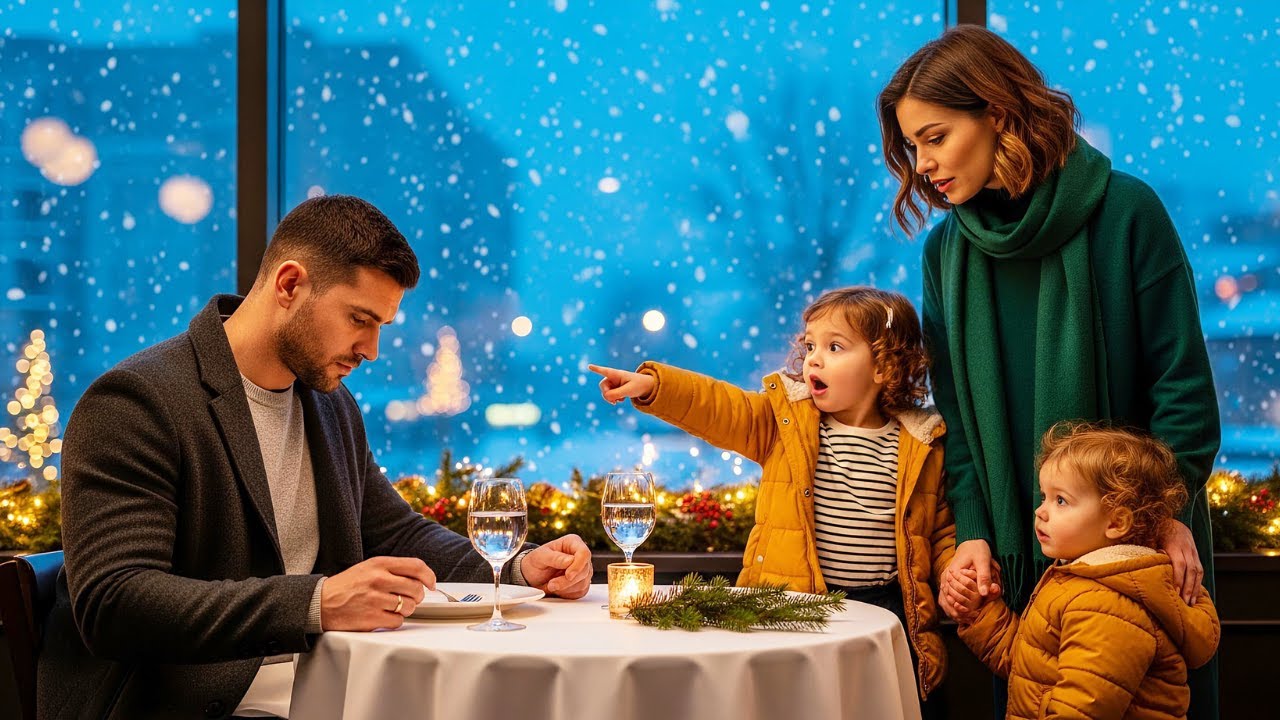 Trauriger Millionär feiert Weihnachten allein – dann tauchen eine Mutter und ihre Zwillinge auf.