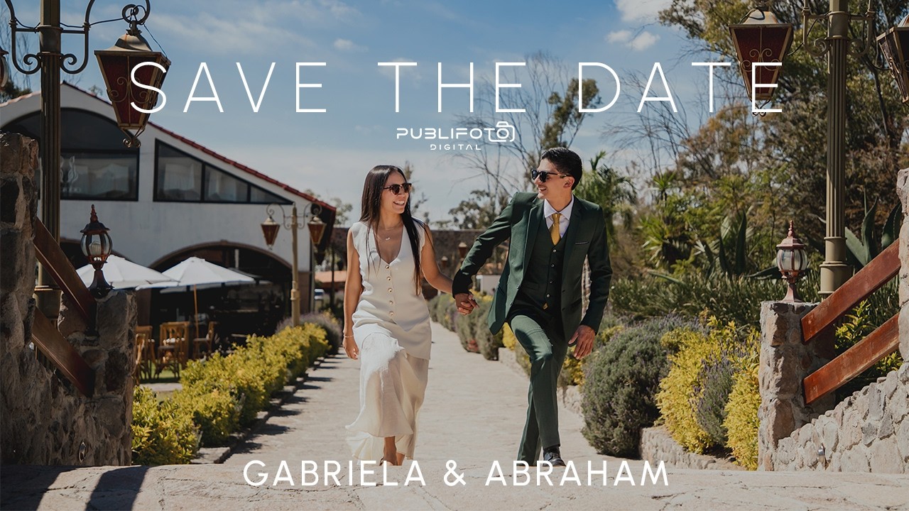 Save The Date  Gaby y Abraham 2026