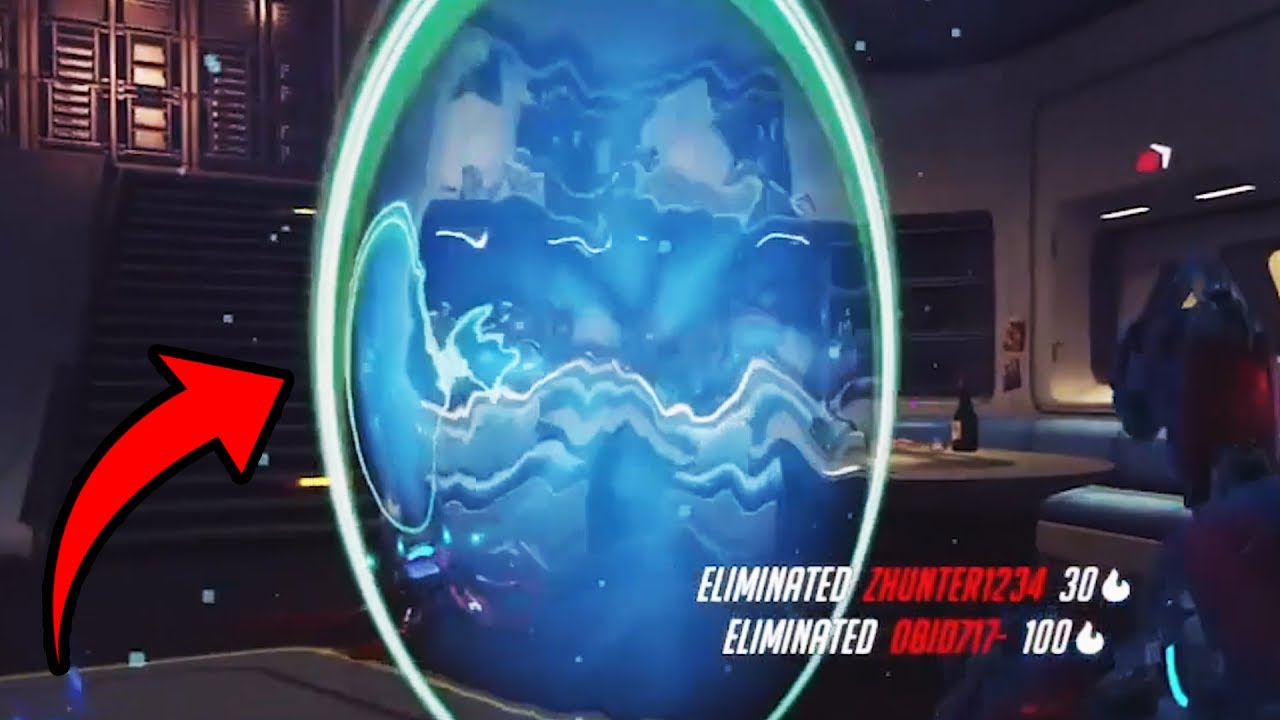 Troll Symmetra Portal Gets POTG - Overwatch Funny Moments 43