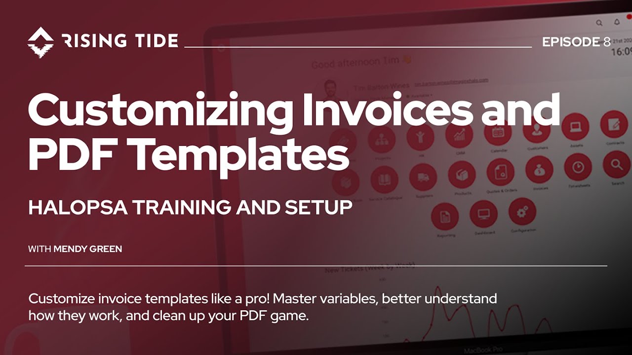 HaloPSA - PDF Templates (Invoices)