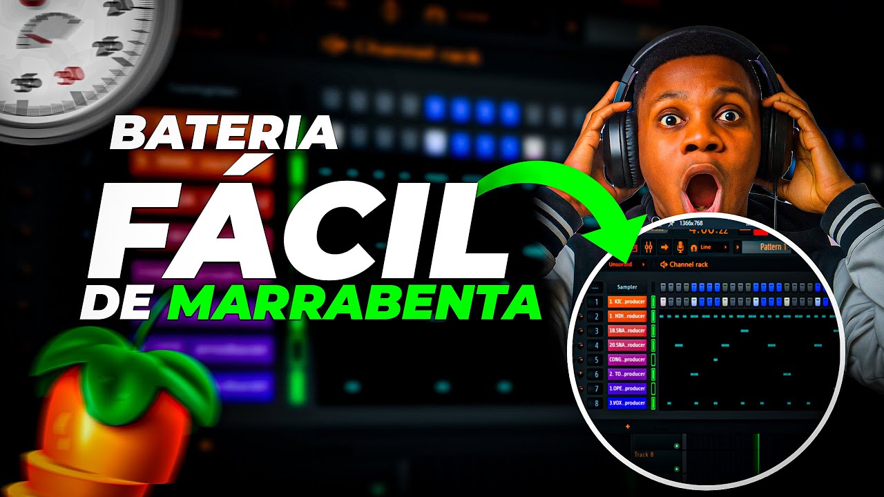 Como Fazer Bateria de MARRABENTA no FL Studio 2025!! | Tutorial para Iniciantes