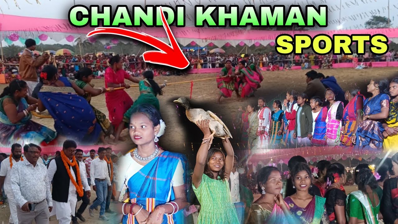CHANDI KHAMAN SPORTS 2026 Animal Function Santali vlog video !! JARKANI Sports 2026 @Majhivloger605