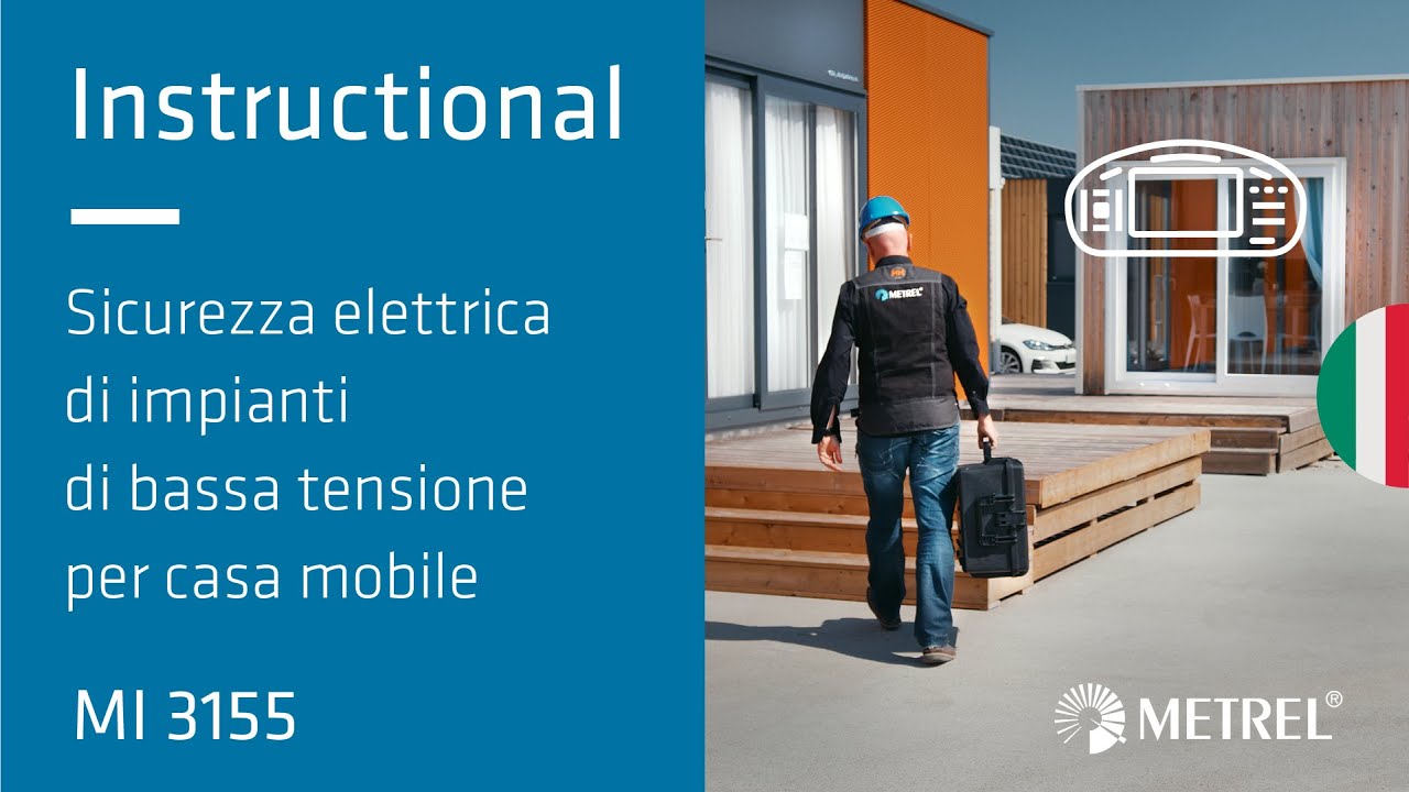 Casa mobile | Sicurezza elettrica | MI 3155 | Instructional (IT)