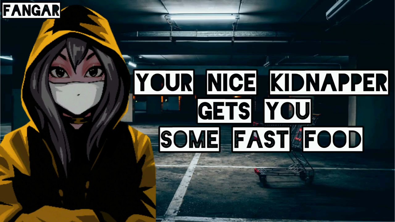 Your Nice Kidnapper Gets You Fast Food (Lesbian ASMR Audio Roleplay) (F4F)