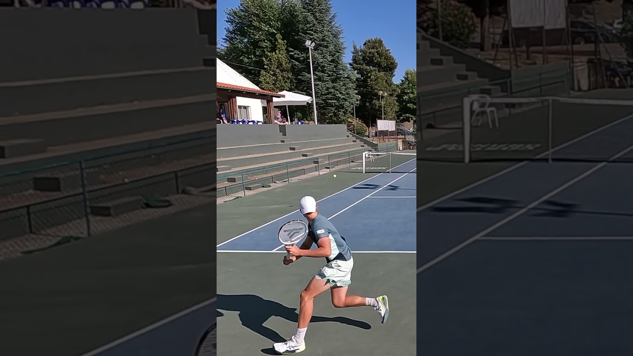 My First Point VS ATP TOP 500 18 Year Old 🔥