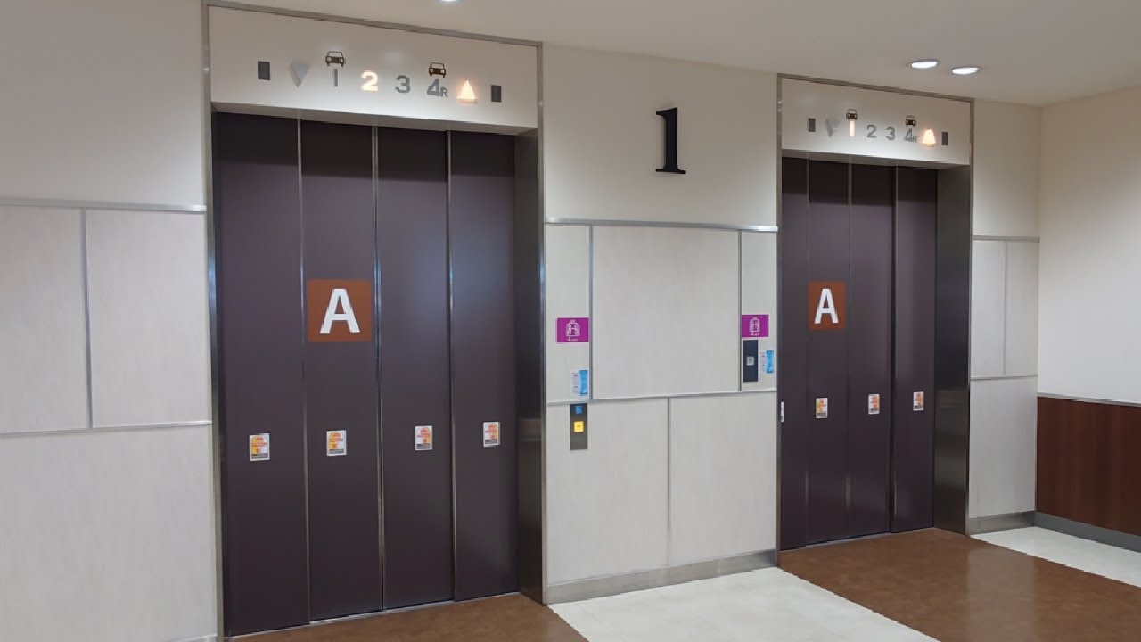【4R表示】イオンモール水戸内原のエレベーター　その6