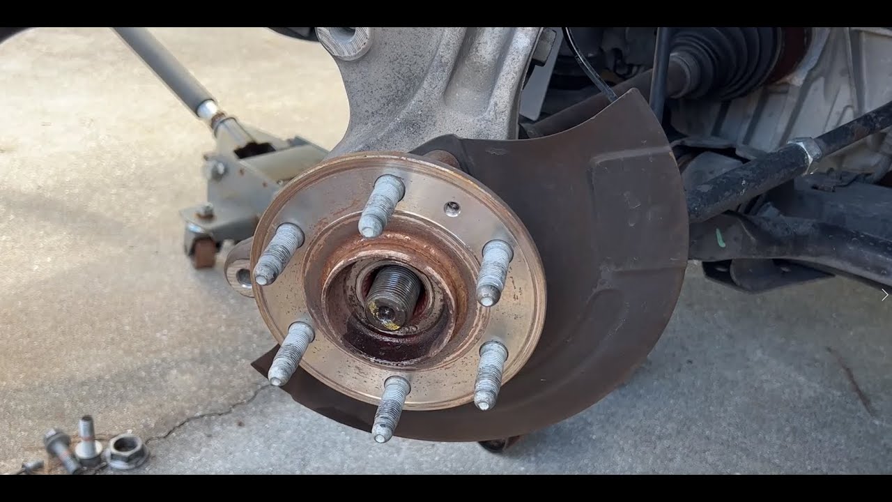 How To Replace Front Wheel Hub 2015 chevy traverse