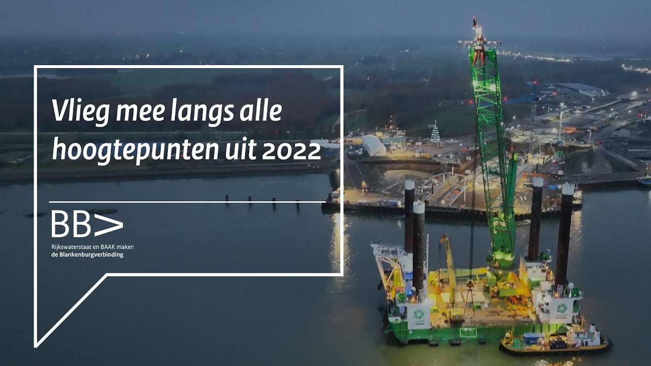 Vlieg mee langs al onze hoogtepunten uit 2022! | Eindejaaroverzicht Blankenburgverbinding