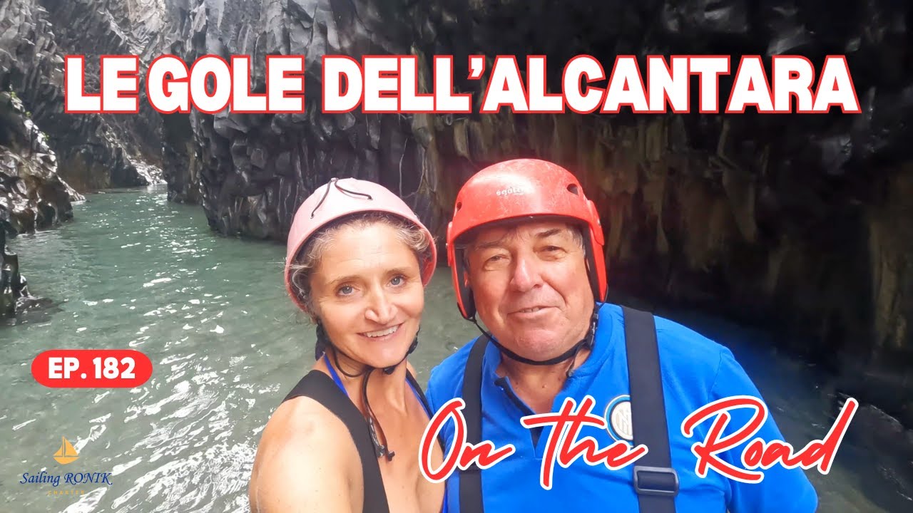 Ep. 182 Le adrenaliniche Gole dell'ALCANTARA - In CAMPER
