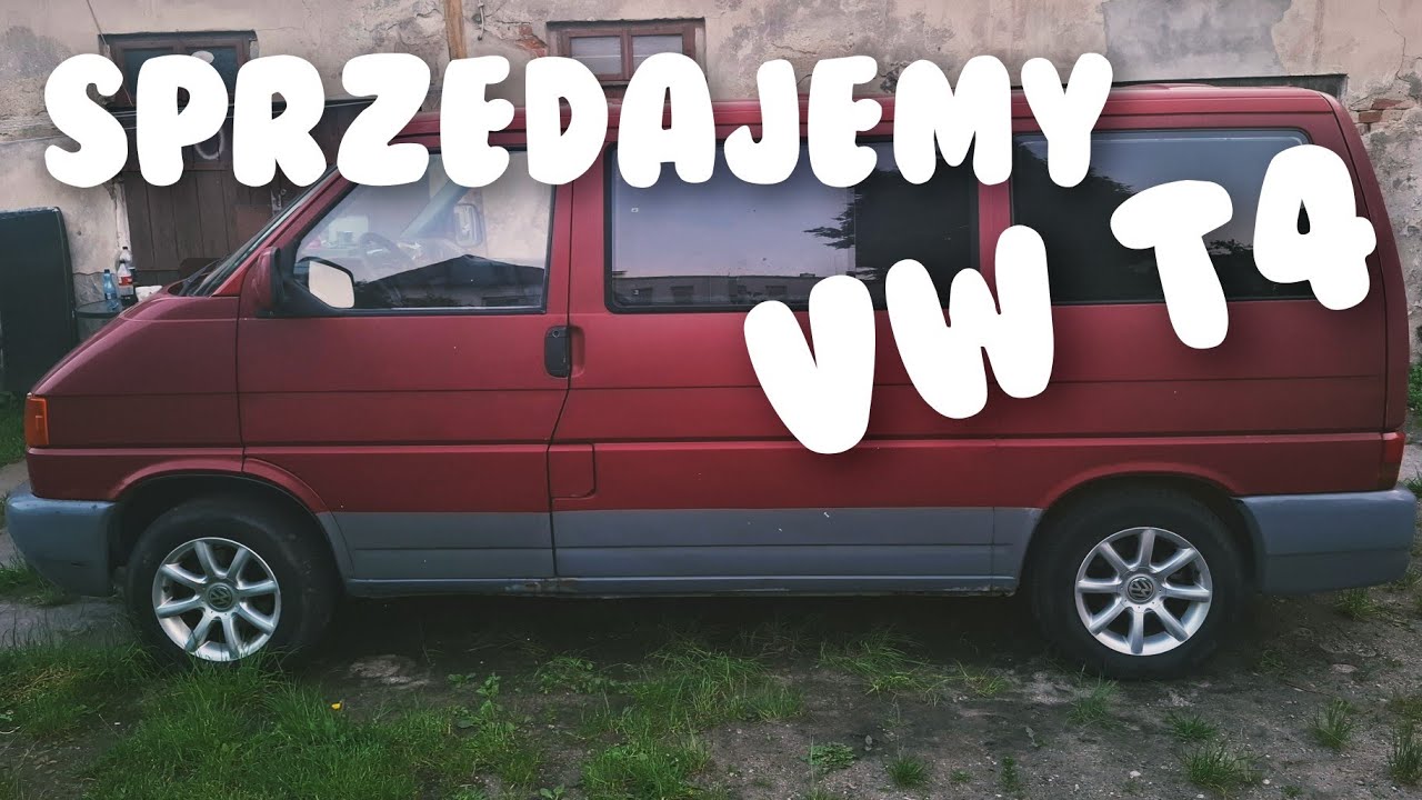 Sprzedajemy naszą T4 Pokaz auta przed sprzedażą - Stan wizualny i techniczny