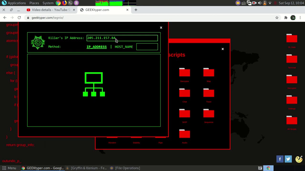 GeekTyper.Com | Turning all your hacker dreams into pseudo reality | level iv security