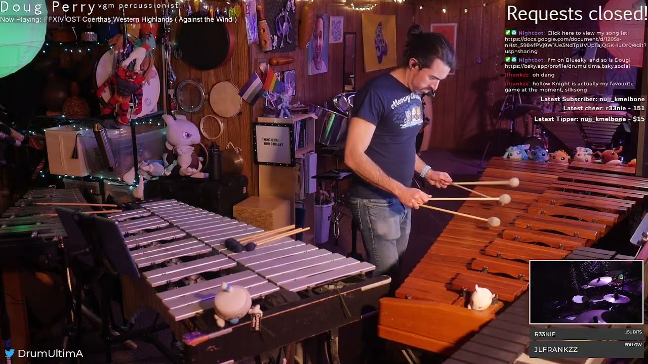 FFXIV - Coerthas Western Highlands (Against the Wind) - Improv by Doug Perry