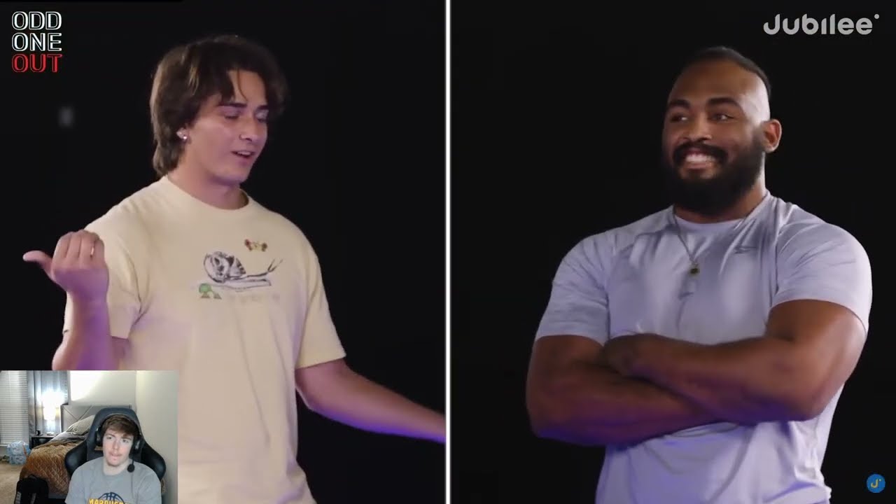 Reacting to 30 Straight Men vs 1 Secret Gay Man | Odd One Out
