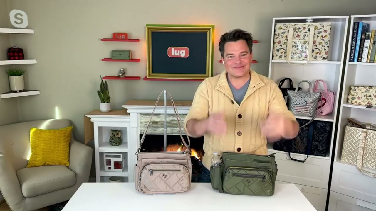 Lug Ultra X Medium Crossbody - Shimmy LE on QVC