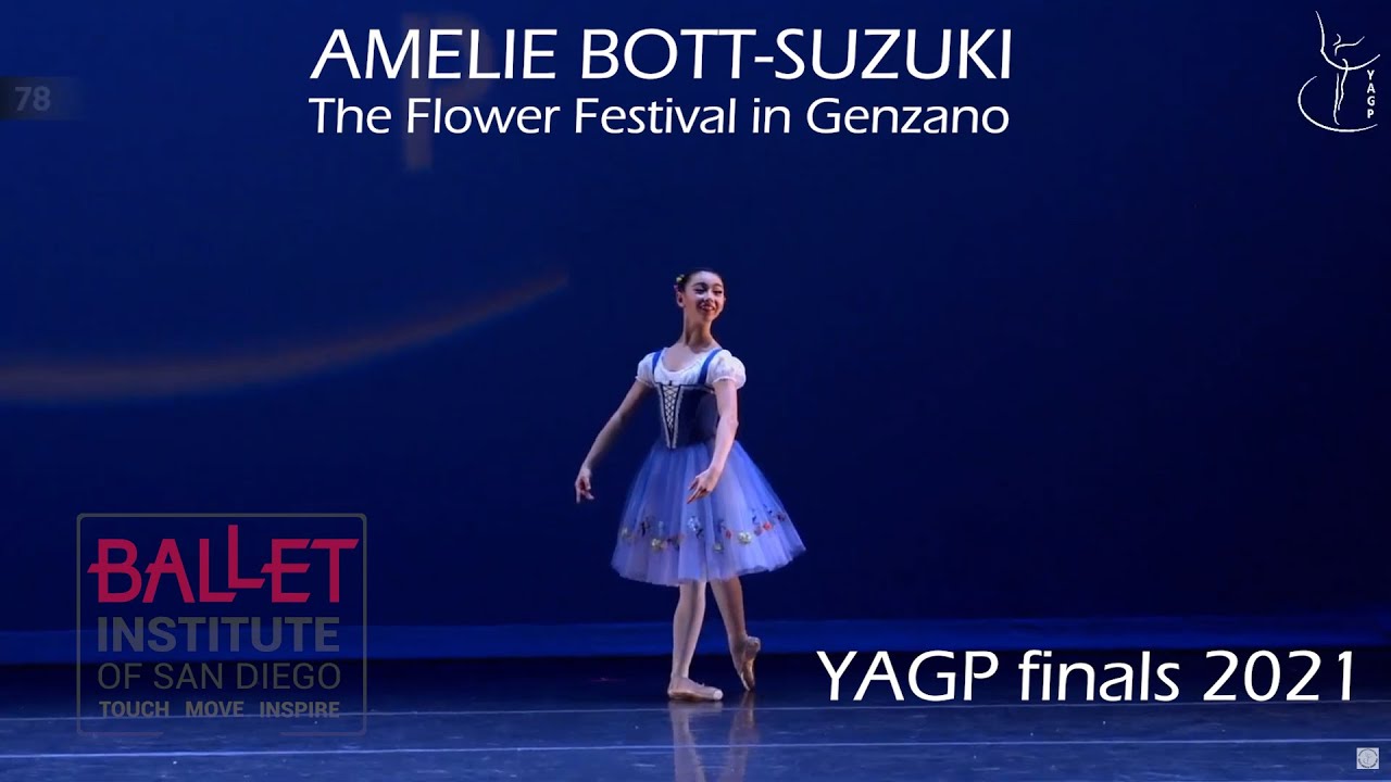 The Flower Festival in Genzano. Amelie Bott-Suzuki. YAGP finals 2021