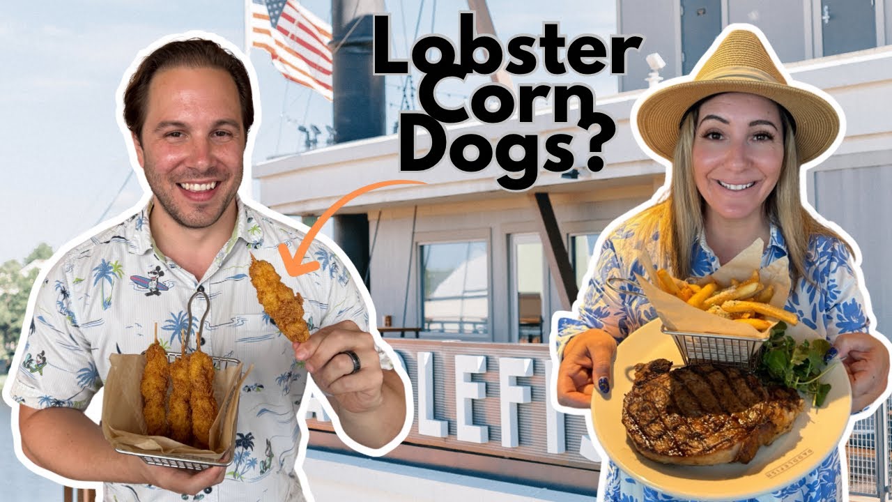 NEW Menu at Paddlefish! Is It Better? Disney Springs Dining Redemption